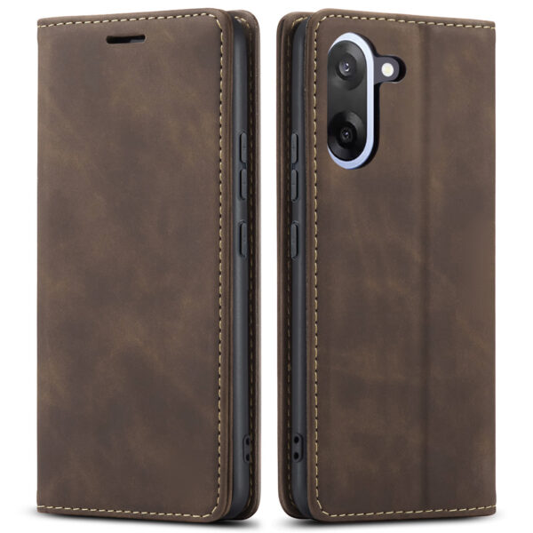 ProGuard OnePlus Nord CE5 Wallet Hoesje Vintage Bruin